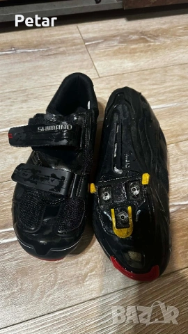 Shimano обувки шпайкове и педали, снимка 2 - Части за велосипеди - 53214702