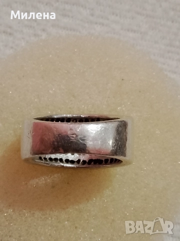 Сребърен пръстен , снимка 2 - Пръстени - 52851465