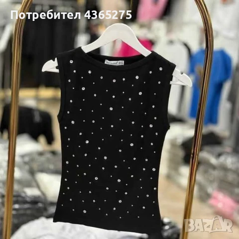 прекрасни дамски потници С камъни в 4 цвята,ТОП качество , снимка 3 - Тениски - 50610986