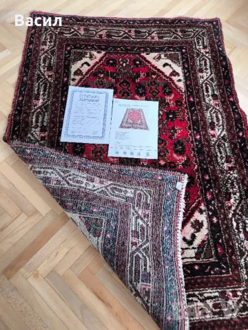 ръчно плетен ориенталски килим, снимка 8 - Килими - 49798774