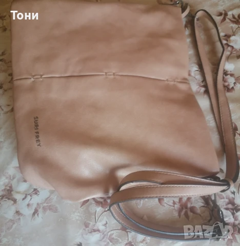 SURI FREY Оригинал Нова Кожена Дамска Чанта  , снимка 5 - Чанти - 50925345