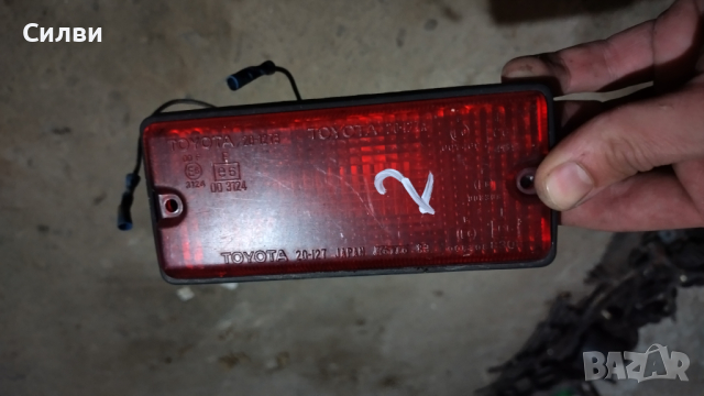 Светлина за мъгла от Тойота Рав 4 2 за Toyota RAV4 II SUV (06.2000 - 11.2005) стоп toyota 20-127, снимка 1