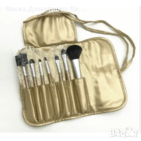 Сладък мини комплект от 7 четки за грим в чантичка HZS79, снимка 15 - Козметика за лице - 47729520
