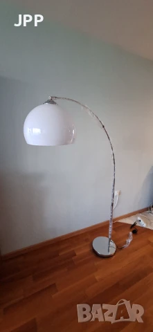 Лампа за под BRILLIANT Vessa, хромирана