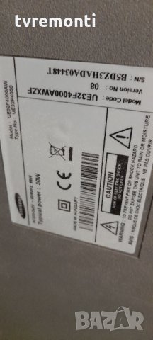 POWER BOARD ,BN44-00604F, for SAMSUNG UE32F4570SS,UE32F4000, снимка 5 - Части и Платки - 34408226
