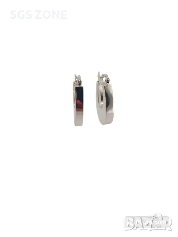 Сребърни Обеци 925, снимка 8 - Обеци - 49633135