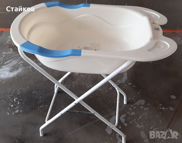 МОНИ Комплект вана с отвор и стойка STARFISH, снимка 3 - За банята - 40450381