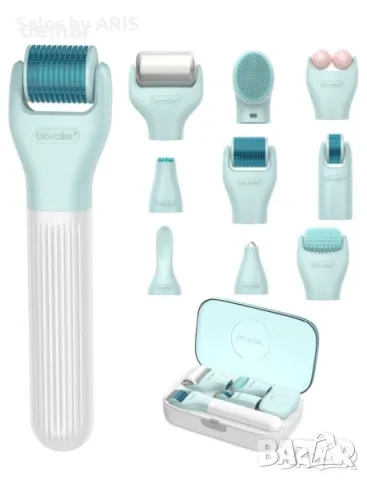 DermaRoller комплект 10 в 1 за лице, очи, скалп и тяло