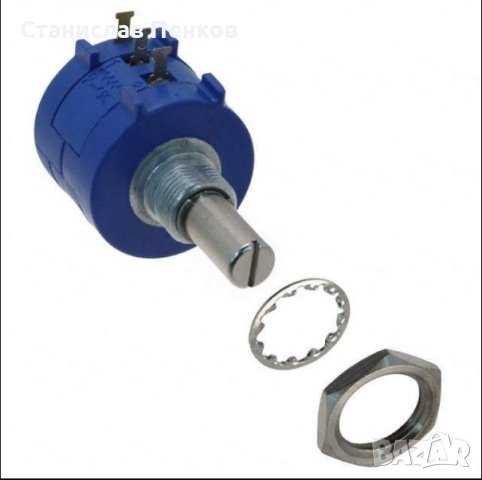 Потенциометър. Прецизен многофункционален потенциометър 3590s-2-103. /1/ /2/  К Оhm