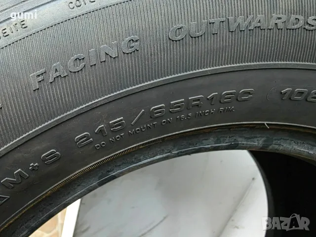 4бр зимни гуми за бус 215/65/16 GOODYEAR L06553 , снимка 6 - Гуми и джанти - 55810676