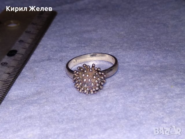 СРЕБЪРЕН ФЕШЪН АРТ ПРЪСТЕН СРЕБРО 925 АНГЛИЯ БУТИКОВ ДИЗАЙН 38677, снимка 3 - Пръстени - 41637917