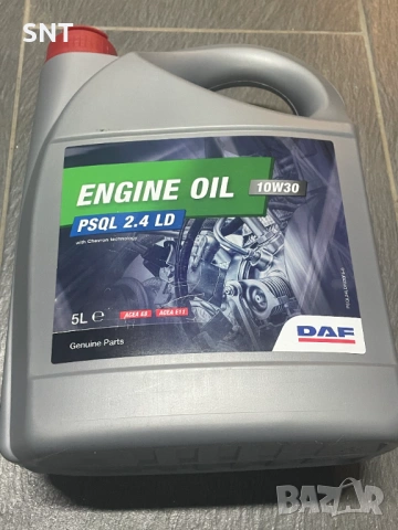 Двигателно масло DAF PSQL 2.4 LD 10W-30 - 5л, снимка 2 - Аксесоари и консумативи - 53827379