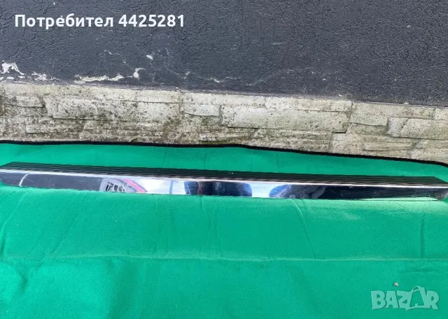 JEEP COMPASS 2011 - 2017 Лайсна задна броня с хром