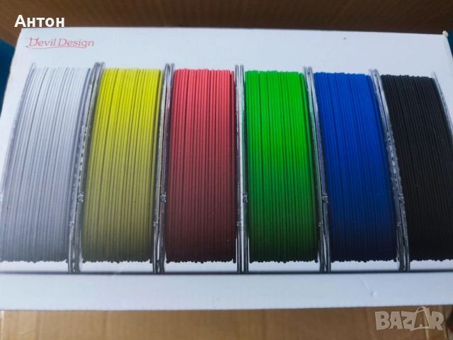 Филамент Devil Design PLA STARTPACK 1.75 мм, снимка 3 - Други инструменти - 53440517