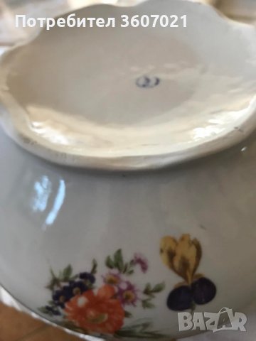 Супник с букетче цветя, без капак, снимка 3 - Прибори за хранене, готвене и сервиране - 40118300