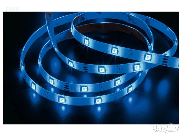НОВИ! LED лента 5 метра 150 LED 24W 16 цвята, снимка 6 - Лед осветление - 50594318