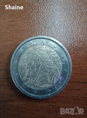 2 евро Италия 2002
