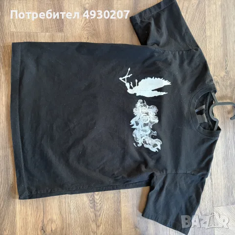 Vlone черна тениска, снимка 2 - Тениски - 55806317