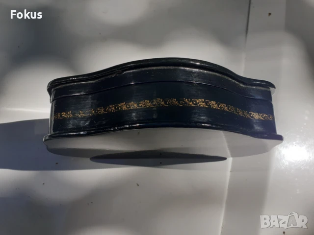 Уникална руска голяма лакова кутия Федоскино юнак ламя змей, снимка 6 - Антикварни и старинни предмети - 51301465