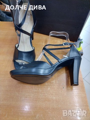 НАМАЛЕНИЕ-Дамски сандали естествена кожа м. 687 бяли,черни и светло бежави, снимка 10 - Сандали - 40748705