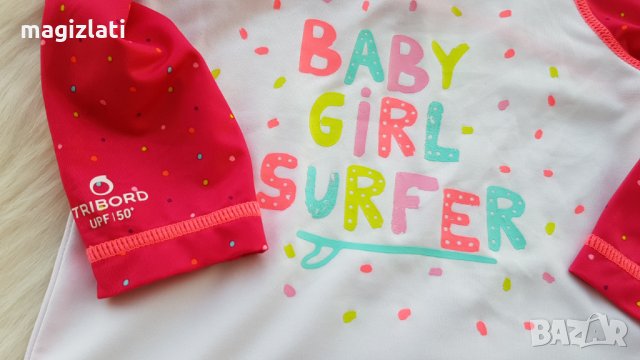 Плажна блуза UPF 50+ размер 12-18 месеца, снимка 2 - Бебешки бански - 33791810