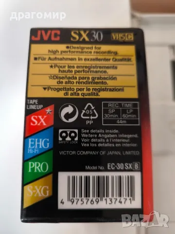 JVC 30 Compact VHS SX VHS C, снимка 3 - Камери - 50384339