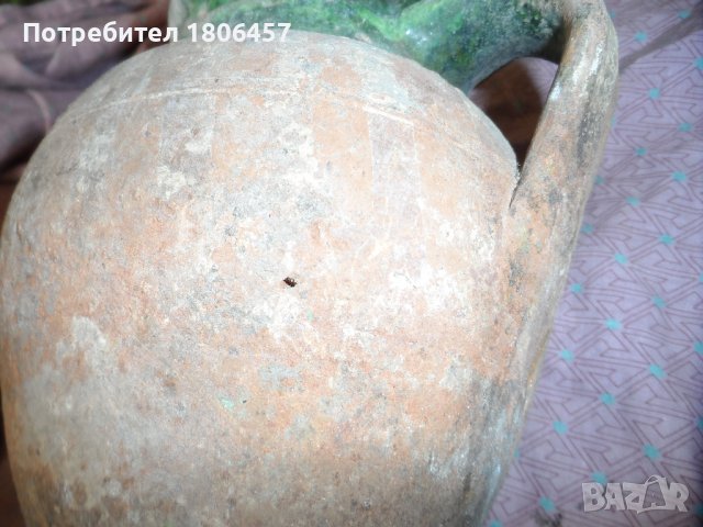 старо глинено гърне, снимка 3 - Антикварни и старинни предмети - 38639720