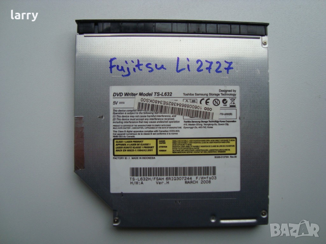 Fujitsu Siemens Amilo Li 2727 на части, снимка 10 - Части за лаптопи - 36272231