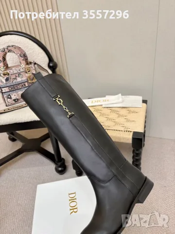Ботуши Christian Dior, снимка 6 - Дамски ботуши - 56344840