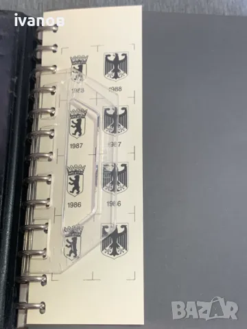 пощенски марки Германия Първи лист 89-90г