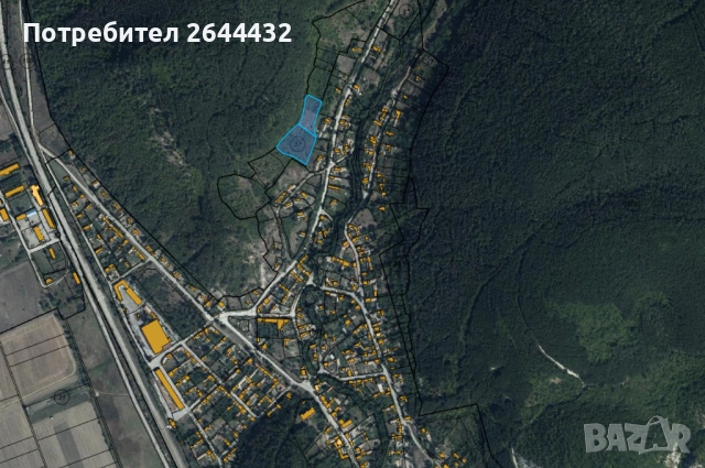 Имот в с. Кочово до гр. В. Преслав - 7154 кв.м. зем. територия / нива 7-ма категория, снимка 3 - Парцели - 52460271