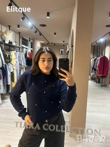 блузи с камъни , снимка 2 - Блузи с дълъг ръкав и пуловери - 52510216