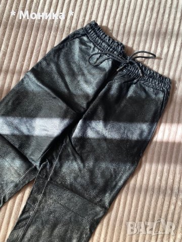 Кожен панталон