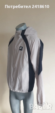 Nike Air Woven Grey Full Zip Jacket Mens Oversize Size S /  M  НОВО! ОРИГИНАЛ! Мъжка яке!, снимка 12 - Спортни дрехи, екипи - 52547725