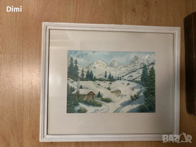 ЗДРАВКО КОЛЕВ акварел, снимка 2 - Картини - 52827052