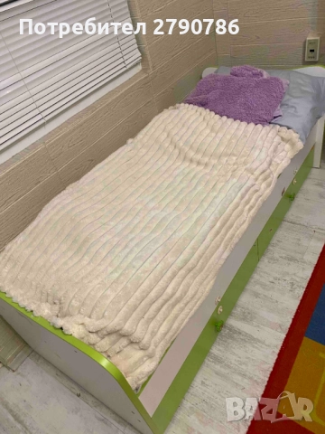 Детско легло 166х70 см с матрак РУСЕ