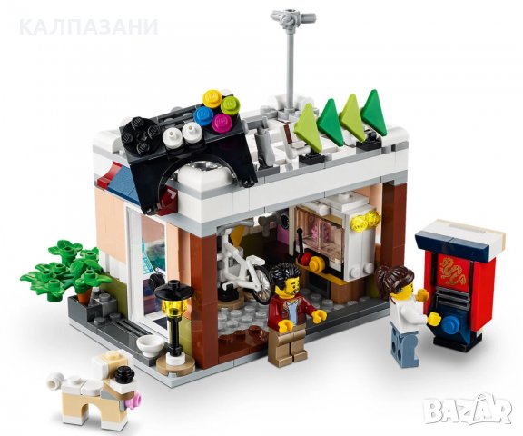 LEGO® Creator 31131 - Магазин за нудълс в центъра, снимка 4 - Конструктори - 38794698