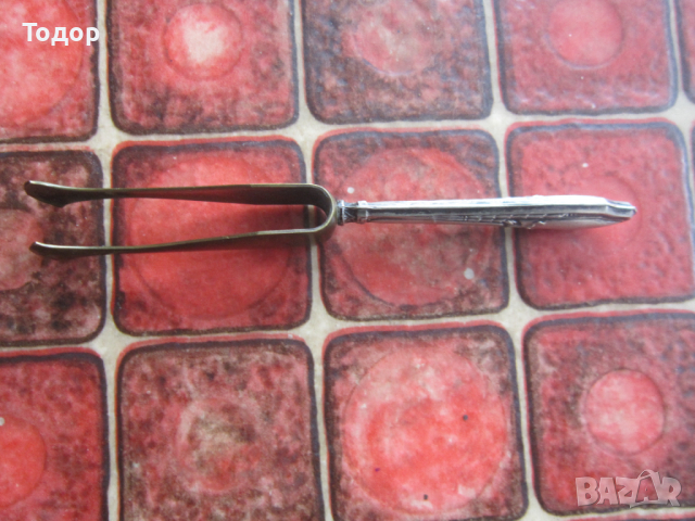 Невероятна сребърна щипка бронз и сребро 19 век , снимка 4 - Други ценни предмети - 36195200