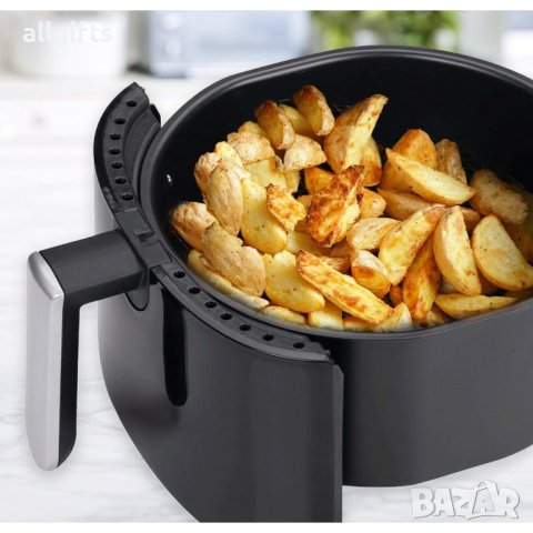 Фритюрник с горещ въздух /Air Fryer/ FIRST FA-5053-2 - пригответе всичко по-вкусно и по-здравословно, снимка 4 - Фритюрници - 42266527