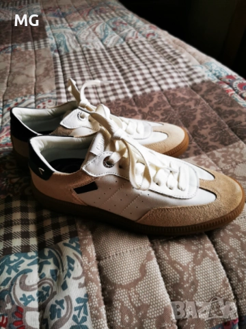 Спортни обувки от естествена кожа