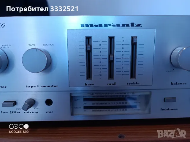Marantz PM250, снимка 5 - Ресийвъри, усилватели, смесителни пултове - 49021766