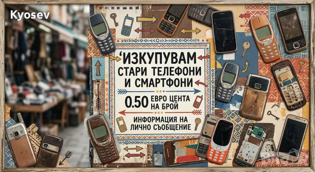 Изкупувам телефони