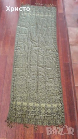 шал памучен висококачествен 60х180 см без ресните, унисекс, внос от изтока, снимка 2 - Шалове - 39734009