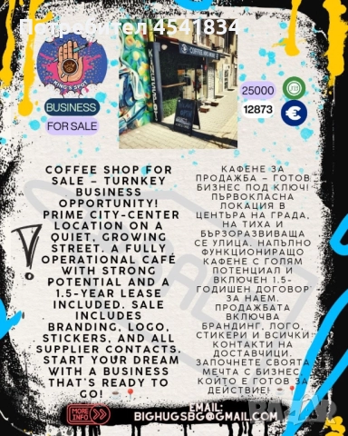 Продава се готов бизнес