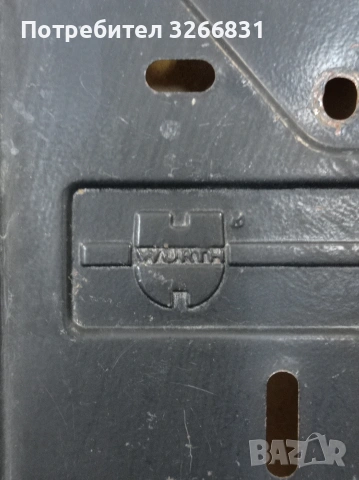 основа за регистрационен номер WURTH, снимка 2 - Части - 53822985