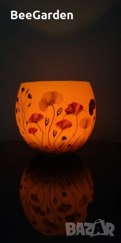 Фенери от пчелен восък, снимка 7 - Декорация за дома - 44648038