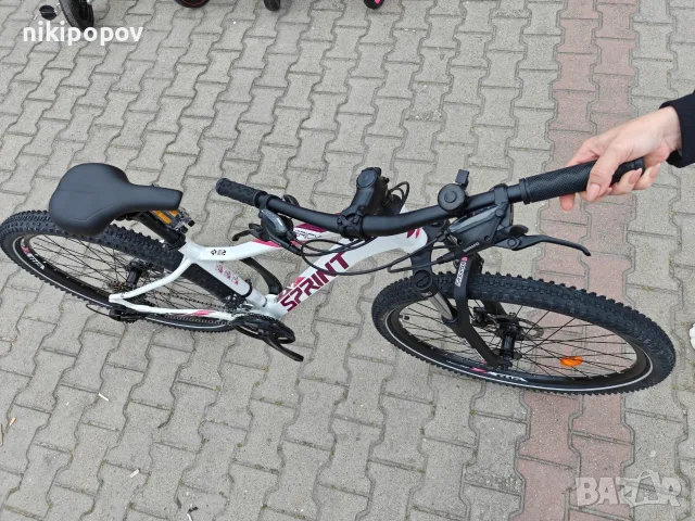 Промо велосипед 27.5" Sprint MAVERICK LADY S бял, снимка 6 - Велосипеди - 56070547