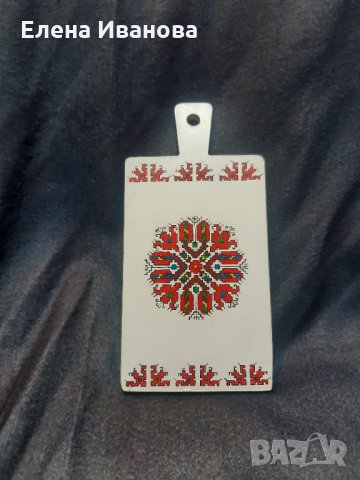 Декоративна дъска с шевица #16, снимка 2 - Български сувенири - 29099907