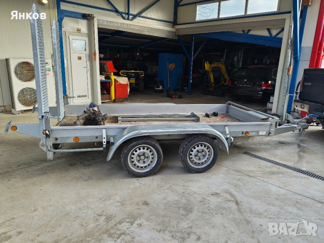 Ремарке за строителна техника, снимка 2 - Ремаркета - 53215304