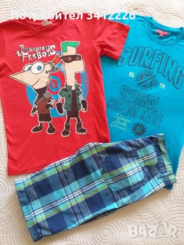 Лот тениски и бермуди Here and There 152 / 158